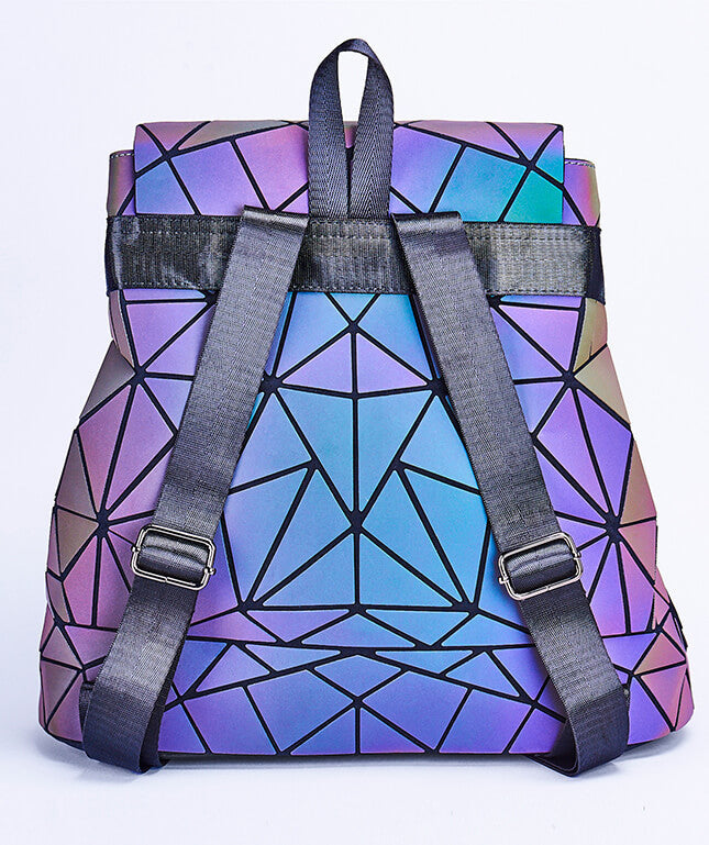 Unisex Lysende Geometrisk Ryggsekk