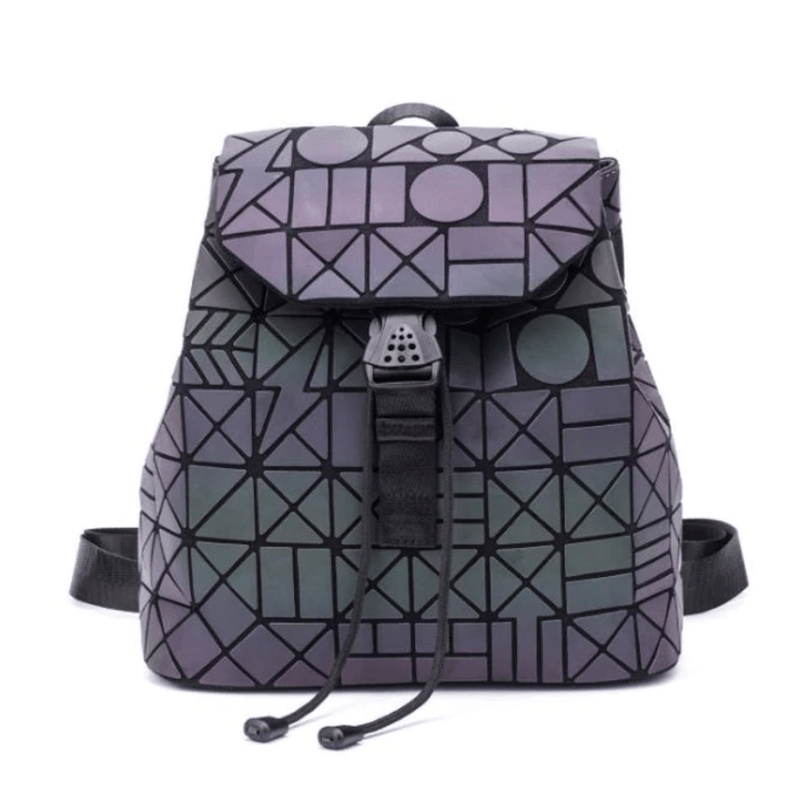Unisex Lysende Geometrisk Ryggsekk