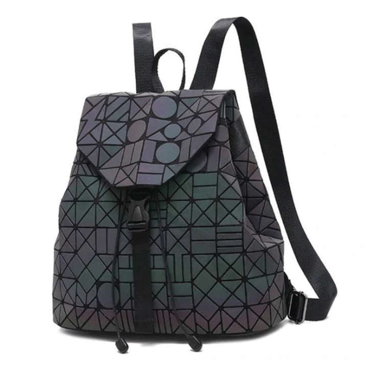 Unisex Lysende Geometrisk Ryggsekk