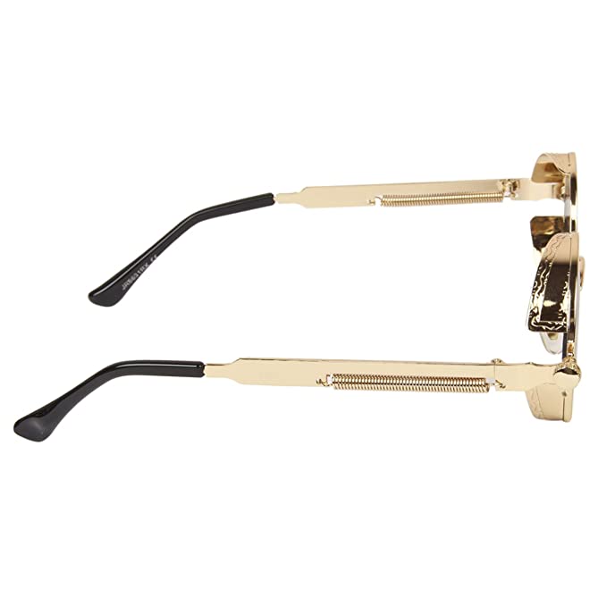 Unisex Retro Runde Solbriller med UV400 Beskyttelse