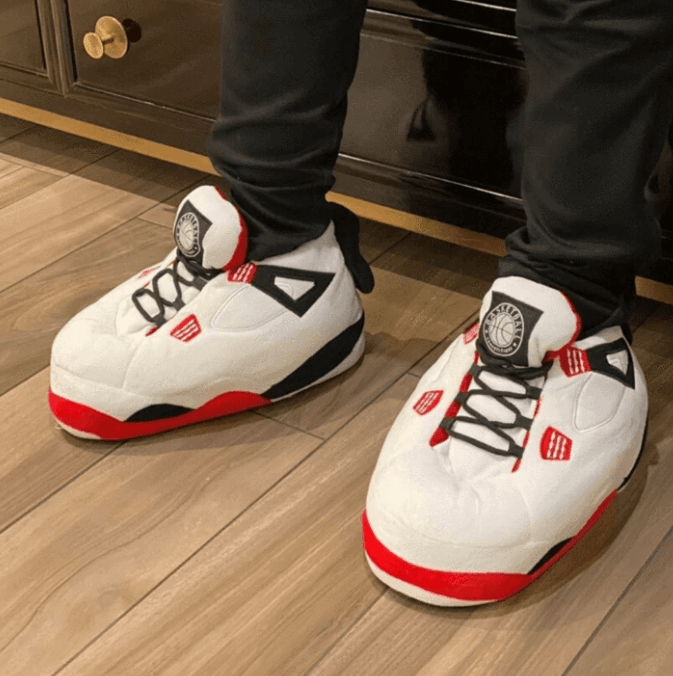 Komfortable Unisex Tøfler i Sneakerstil for Hjemmekos