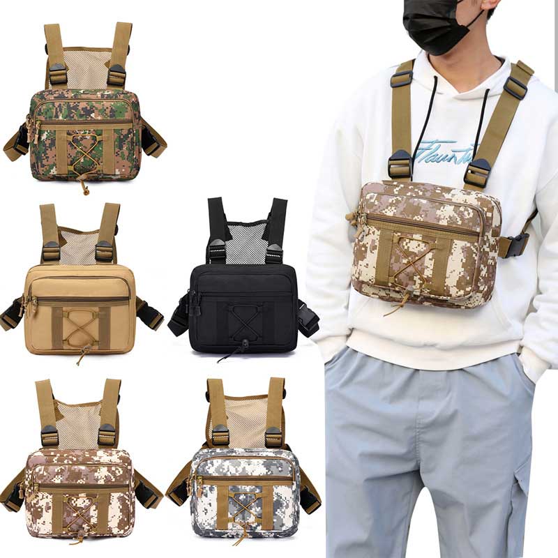 Unisex Utility Chest Bag – Durable &amp; Practical for Travel &amp; Adventure