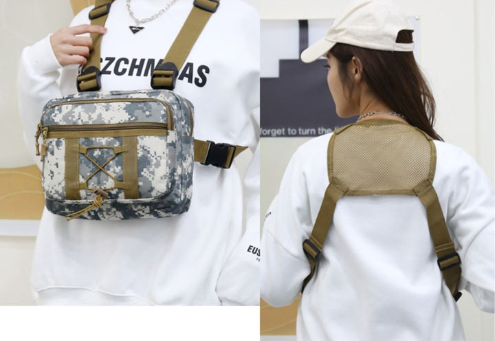 Unisex Utility Chest Bag – Durable &amp; Practical for Travel &amp; Adventure
