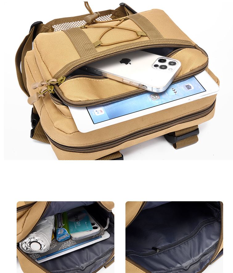 Unisex Utility Chest Bag – Durable &amp; Practical for Travel &amp; Adventure