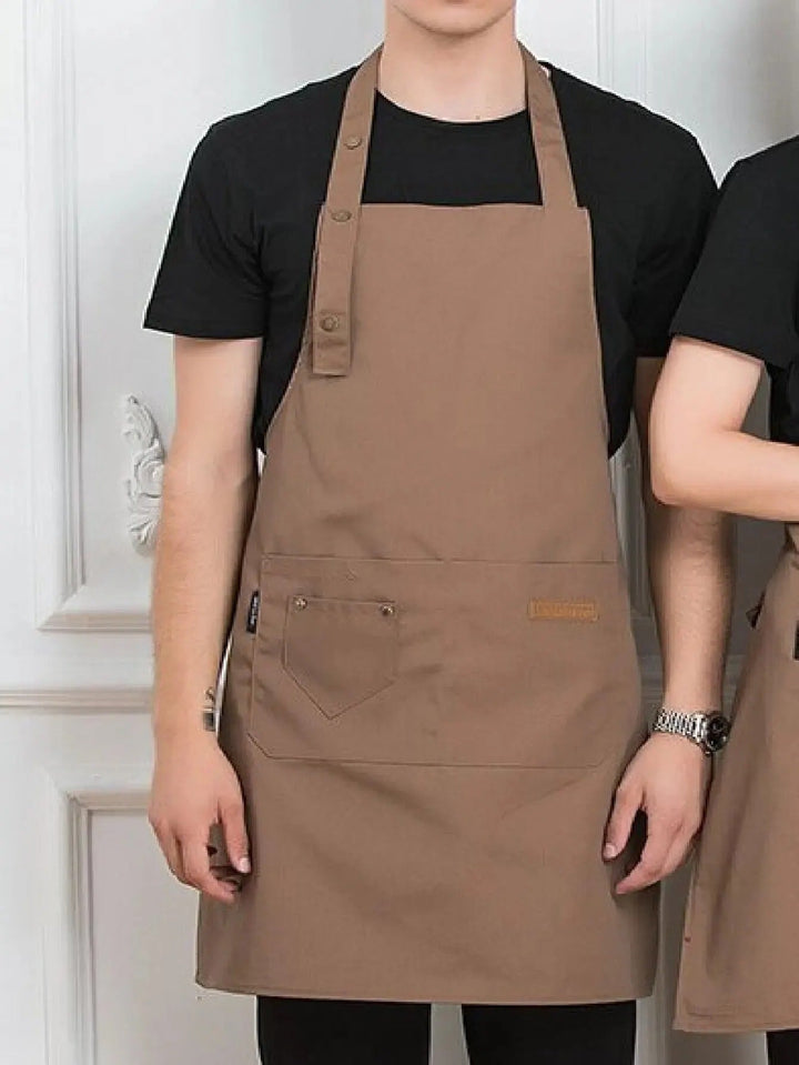 Unisex Vanntett Kjøkkenforkle for Matlaging og Baking