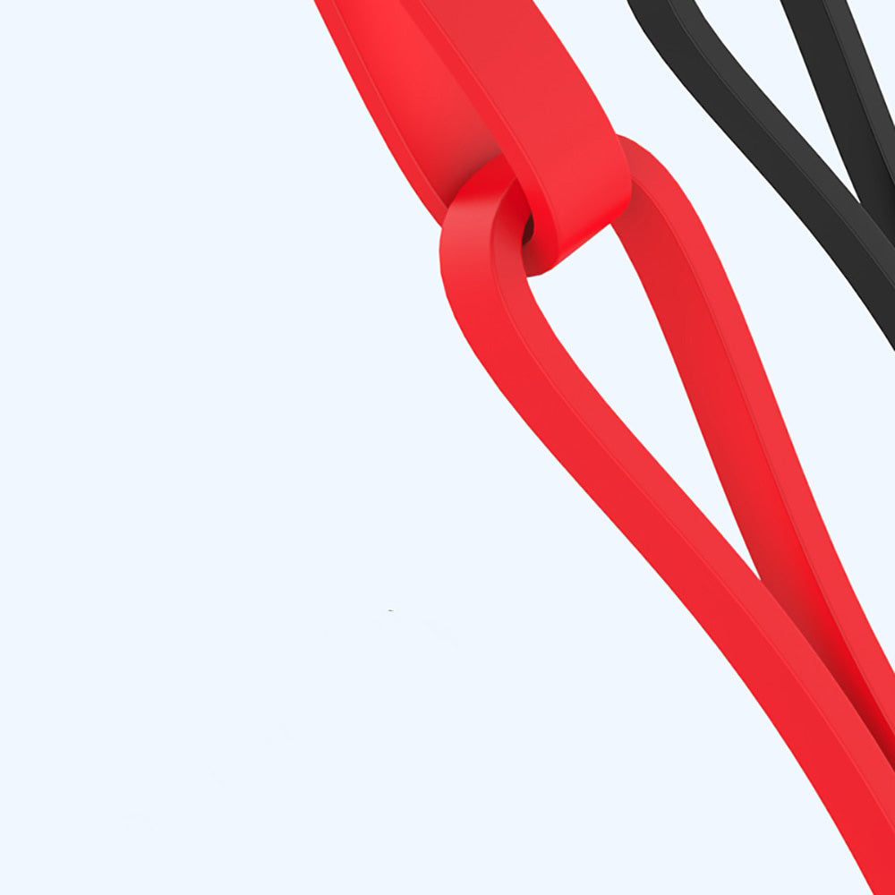 Universal 3-i-1 Teleskopisk Ladekabel med Telefonholder