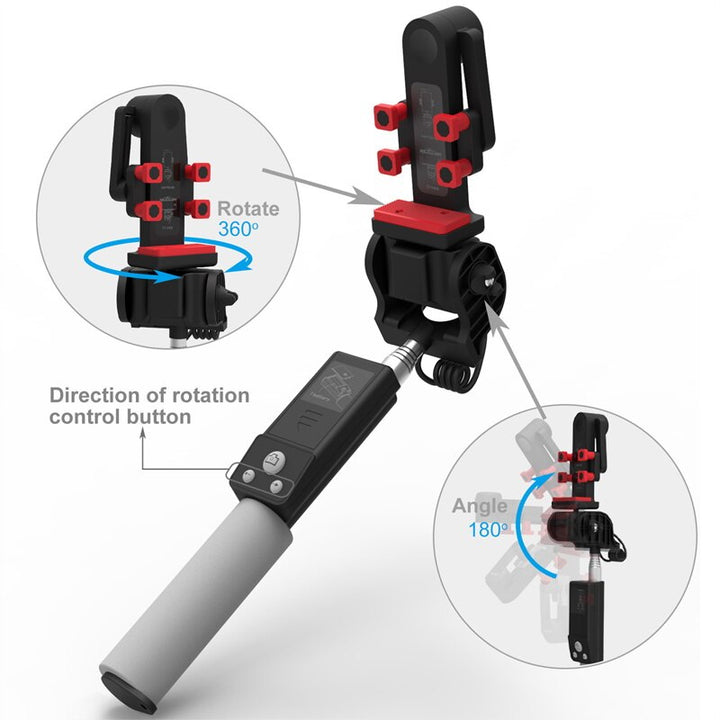 Universal 360° Roterbar Selfie Stick for Mobil