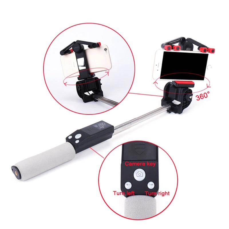 Universal 360° Roterbar Selfie Stick for Mobil