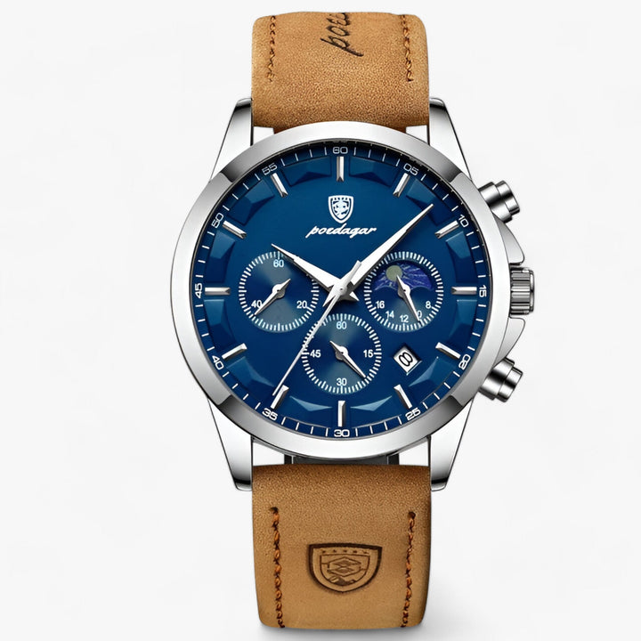 Herrenarmbåndsur med Vanntett Design og Moderne Eleganse