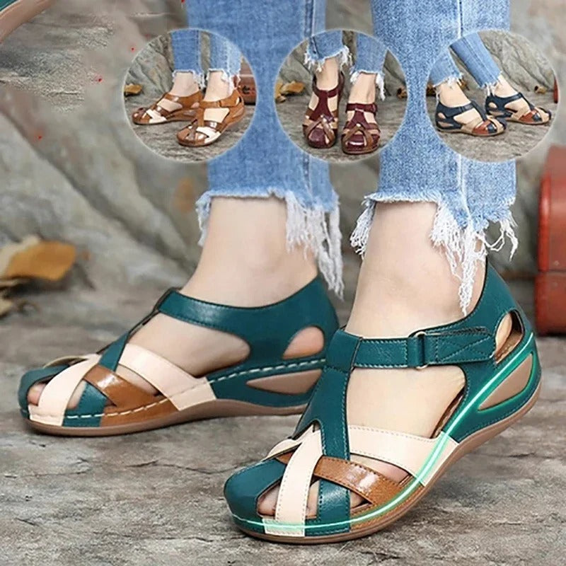 Komfortable Vanntette Sommersandaler for Kvinner – Ideelle for Fritid
