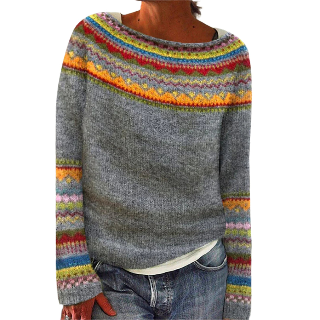 Dame Pullover Rundhals - Varm &amp; Tidløs Stil for Kvinner