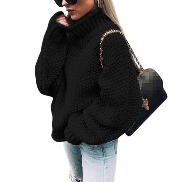 Kvinners Tykk Genser med Stil
