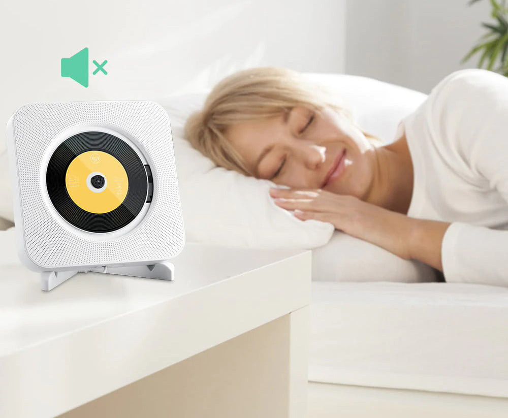 Multifunksjonell Veggmontert CD-Spiller med Bluetooth