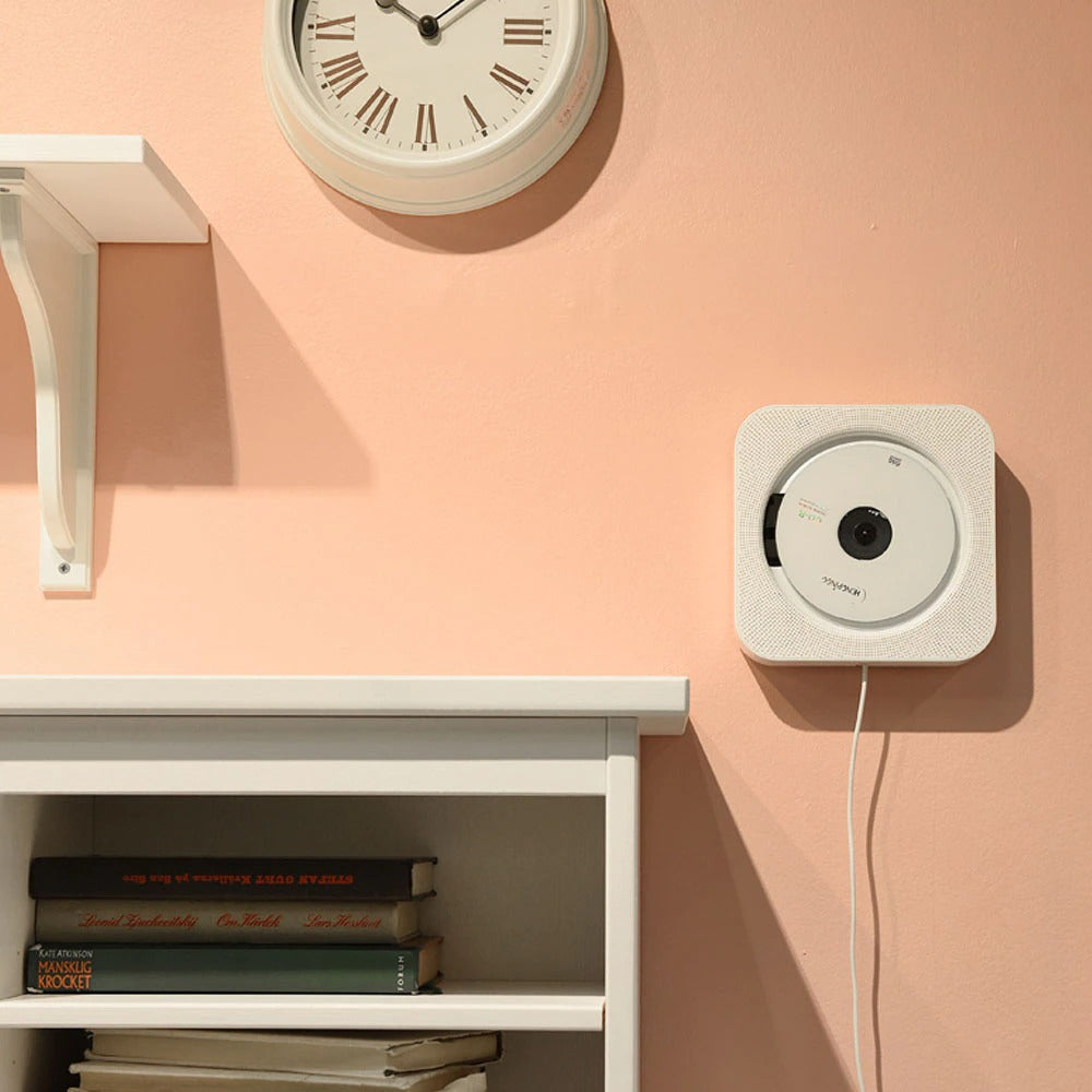 Multifunksjonell Veggmontert CD-Spiller med Bluetooth