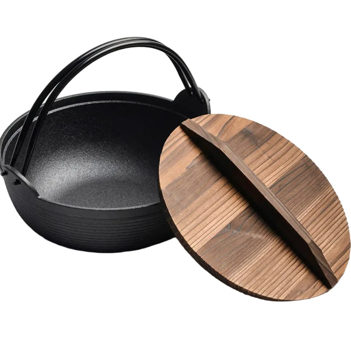 Wokpanne med Trelokk for Allsidig Matlaging – 27 cm