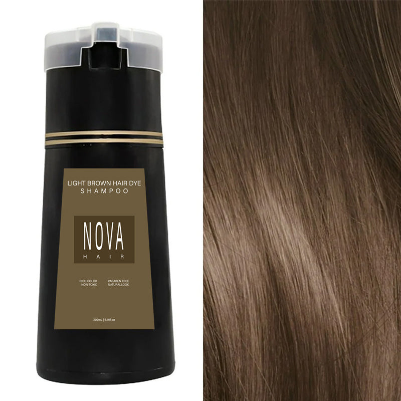 Øjeblikkelig Hårfarveshampoo der Dækker Gråt Hår på 10 Minutter