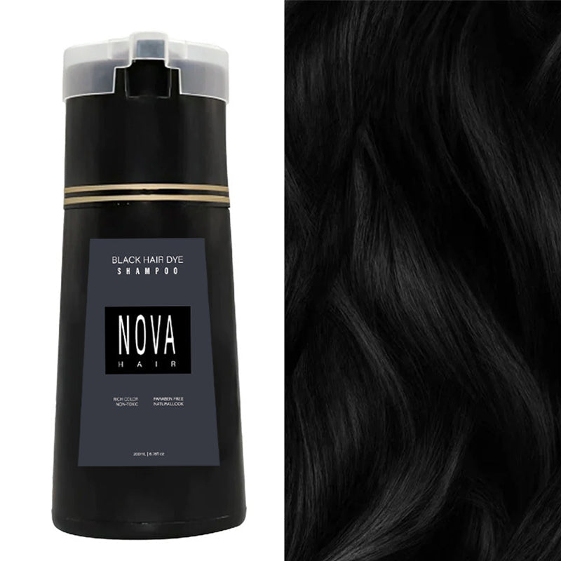 Øjeblikkelig Hårfarveshampoo der Dækker Gråt Hår på 10 Minutter